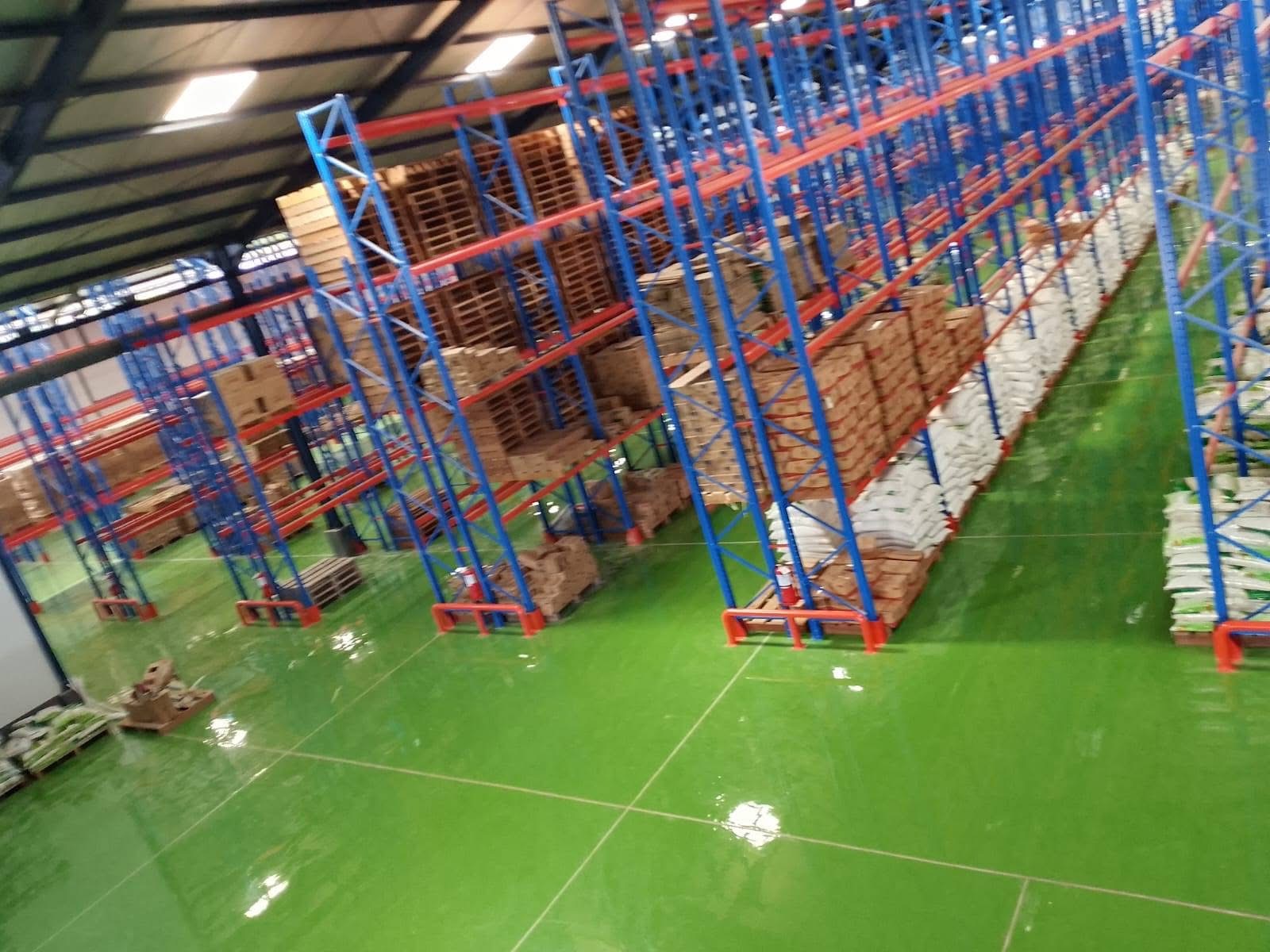 Hasil finishing epoxy industrial Gemilang Epoxy