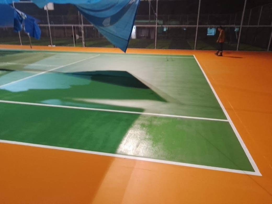Portfolio lantai epoxy area komersial